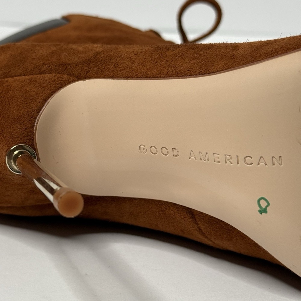 Good American Brown Ankle Boots - Picture 4 of 5